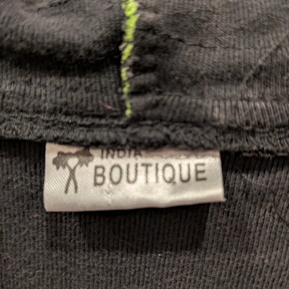 Distressed Bohemian Zip-up Hoodie - Picture 4 of 5